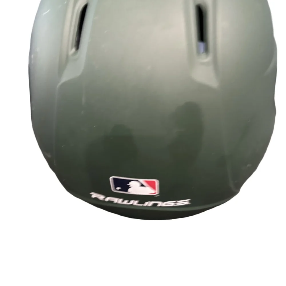 Boys Rawlings Green Baseball Batting Helmet size 6-7 - Picture 3 of 5